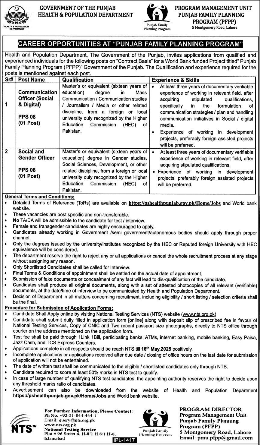 primary & secondary healthcare department Jobs