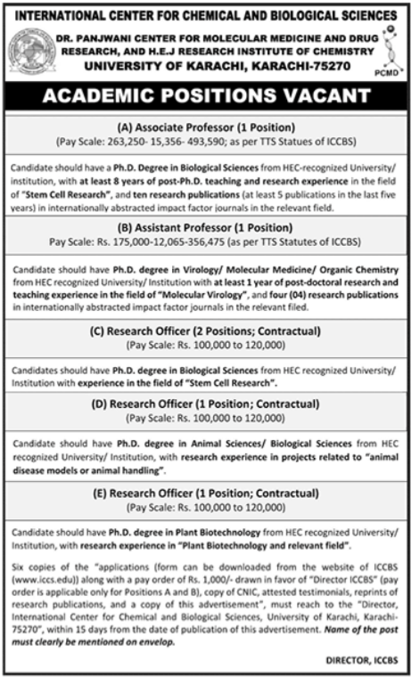University of Karachi UoK Jobs
